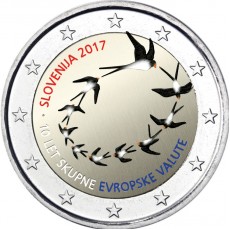 2€ Slovénie 2017 